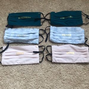 Athleta Face Masks, 6 pack